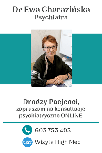 Dr Ewa Charazińska - wizyty online