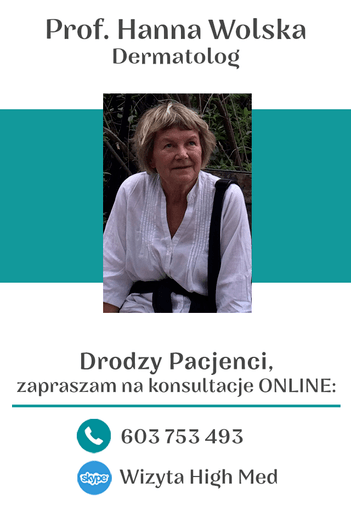 Prof. Hanna Wolska - wizyty online