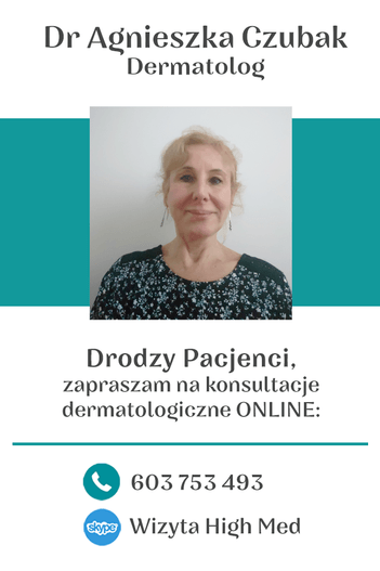 Dr Agnieszka Czubak - wizyty online